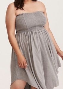 Torrid Size 2 Jersey Knit Strapless Dress